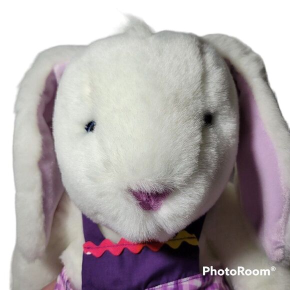 Commonwealth Easter Bunny Rabbit Plush Decorative Egg Feet Animal 1998 Target - Picture 6 of 14